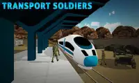 Симулятор поезда пули - пассажирский транспорт Screen Shot 2