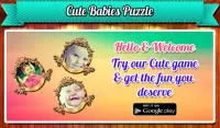 Cute Babies Jigsaw Tile Puzzle Screen Shot 0
