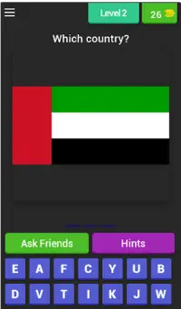 Guess the Flags of the World Quiz Screen Shot 2