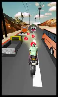 moto sepeda berat lalu lintas pembalap Screen Shot 4