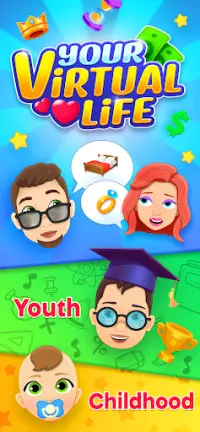Your Virtual Life: Grow up Sim Screen Shot 5