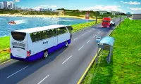 City Bus Simulator : Coach Driving Games Screen Shot 1