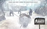 Yeti Finding Monster Hunting: Überlebensspiel Screen Shot 1