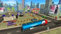 مواقف صعبة للغاية: Big Oil Truck Drive 2018 Screen Shot 8