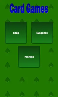 Card Games Screen Shot 0