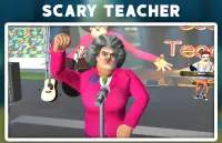 Hello Scary Music School Teacher 3D Screen Shot 1