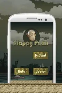 Flappy Flying Putin Screen Shot 0