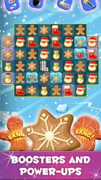 Christmas Cookie Land : Christmas Puzzle Game Screen Shot 2