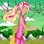 Miss Barbie Jungle Run