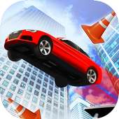 car stunt city roof jumping 3d
