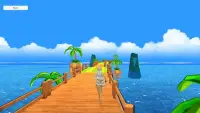 Lost Island Atlantida Runner Game Screen Shot 2