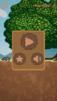 Pixel Mole: Test and improve your spatial memory! Screen Shot 0