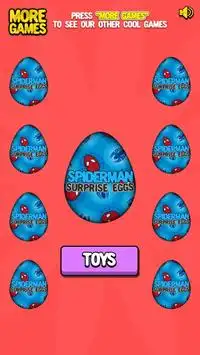 Spider Man Surprise Eggs Screen Shot 0