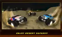 4x4 Desert Offroad Stunt Truck Screen Shot 0
