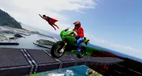 Kids-spin superheld-bike Stunt-game 2019 Screen Shot 0