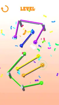 Color Rope Puzzle Screen Shot 2