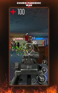 Zombie Shooting Pandemic Survival: FPS Kill Shot Screen Shot 2