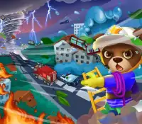 Teddy Bear Fireman - Hero Game Screen Shot 5