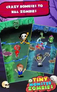 Tiny Monster Zombies Screen Shot 2