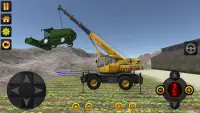 Dozer Crane Simulation Game 2 Screen Shot 1