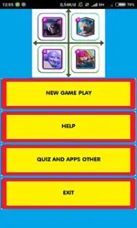 Guess Picture Clash Royale Cards: CR Quiz Game Screen Shot 0