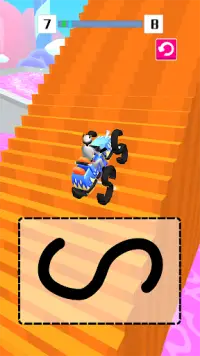 Scribble Race Rider Screen Shot 1