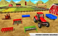 Real Tractor Farmer games 2019 : New Farming Games Screen Shot 0