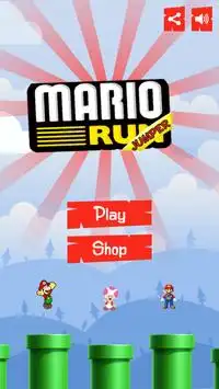 Mario Run Jumper Screen Shot 1