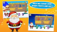 Santa Preschool Math Games Screen Shot 2