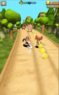 Lonney Tunes :  Lola Bunny Jungle Dash Run 3D Screen Shot 1