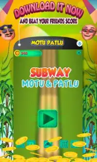 Motu Subway Adventure Game Screen Shot 0