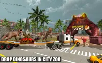 Off-Road Jurassic Zoo World Dino Transport Truck Screen Shot 10