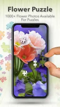 Flower Jigsaw Puzzle Screen Shot 3