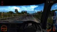 Euro truck driving sim game 3d Screen Shot 3