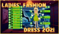 Ladies fashion dress 2021 Screen Shot 3