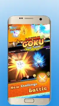 Saiyan Goku Tap Super Z DRAGON BALL Screen Shot 3