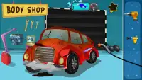Warsztaty mechaniki samochodowej dla dzieci 3D Screen Shot 0