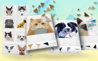 Pets Poly Art - Dogs & Cats Poly Jigsaw Puzzle Screen Shot 0