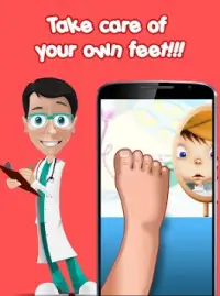 Foot Doctor Game - Kids Games Screen Shot 1
