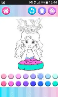 Princess Coloring Pages for Kids, Boys & Girls Screen Shot 3