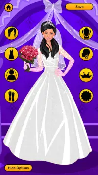 Wedding Dress Up Games - Free Bridal Look Makeover Screen Shot 1
