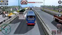 Euro Bus Simulator Driving 3d Screen Shot 2