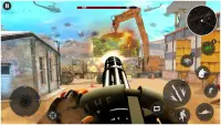 Gunner Strike 3D: shooting action na mga laro Screen Shot 2