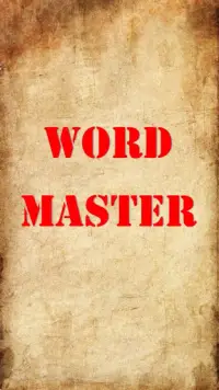 Word Master - Word puzzle game Screen Shot 0