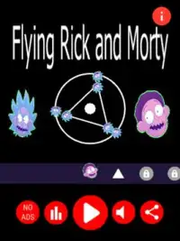 飛行Rick_Morty Screen Shot 0