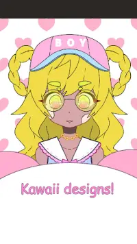 Cutemii: cute girl avatar maker Screen Shot 4