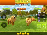 Wild Angry Lion Revenge Sim 3D Screen Shot 10