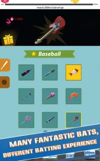 Fun Blocky Baseball Game Screen Shot 2