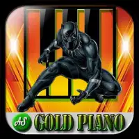 Black Panther Piano Tiles Screen Shot 0