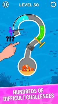 Water Puzzle - Fish Rescue Screen Shot 2
